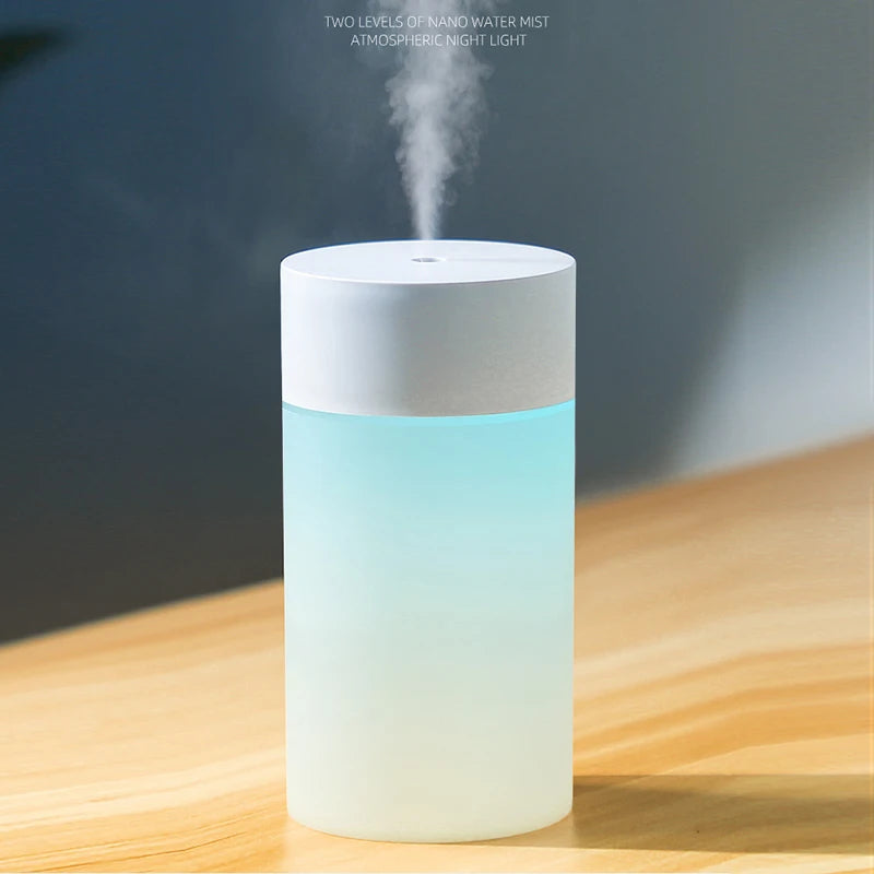 Portable 260ML Mini USB Humidifier & Essential Oil Diffuser