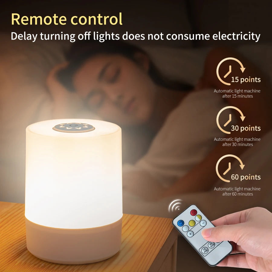 Rechargeable LED Touch Night Lamp