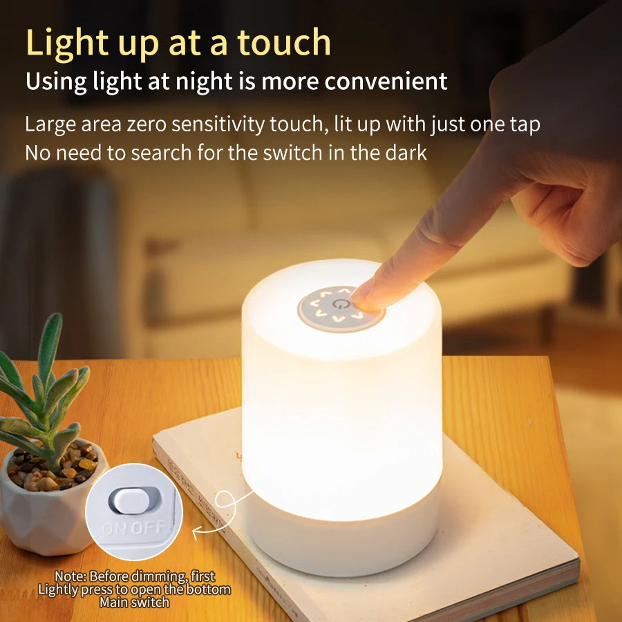 Rechargeable LED Touch Night Lamp