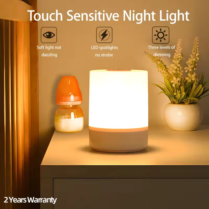 Rechargeable LED Touch Night Lamp