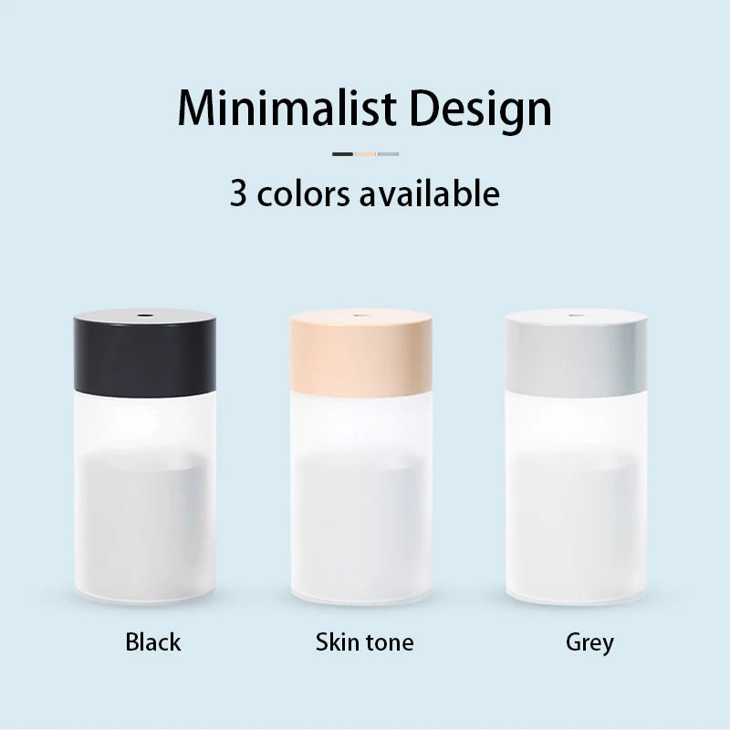 Portable 260ML Mini USB Humidifier & Essential Oil Diffuser