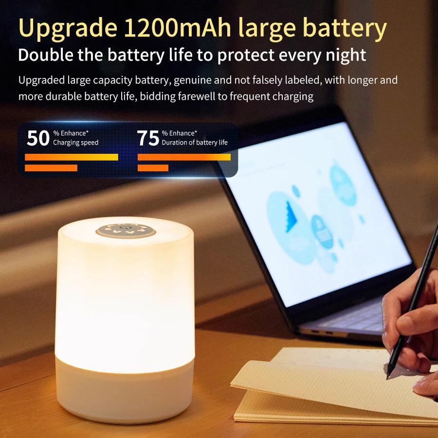 Rechargeable LED Touch Night Lamp